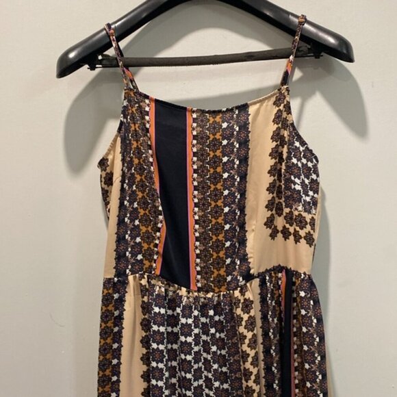 Vero Moda Maxi Bohemian Dress Tiered Sleeveless dress Size large - Picture 5 of 15
